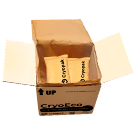 CryoEco is a recyclable thermal insulation solution for shipping perishable products.