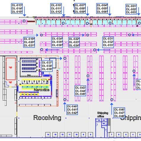Documenting and labeling data loggers for temperature mapping