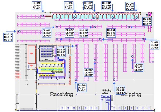 Documenting and labeling data loggers for temperature mapping